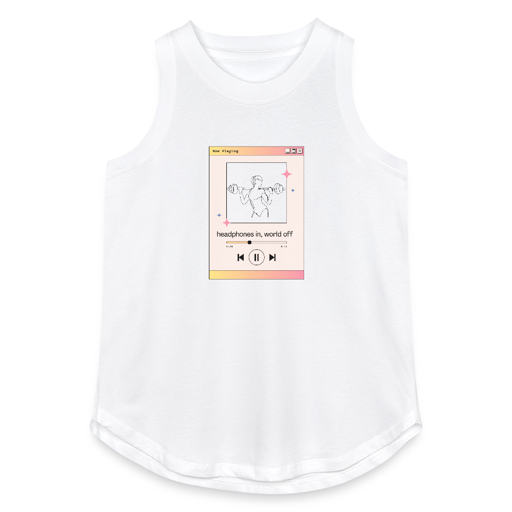 By CATletix™ Headphones in Tank - white