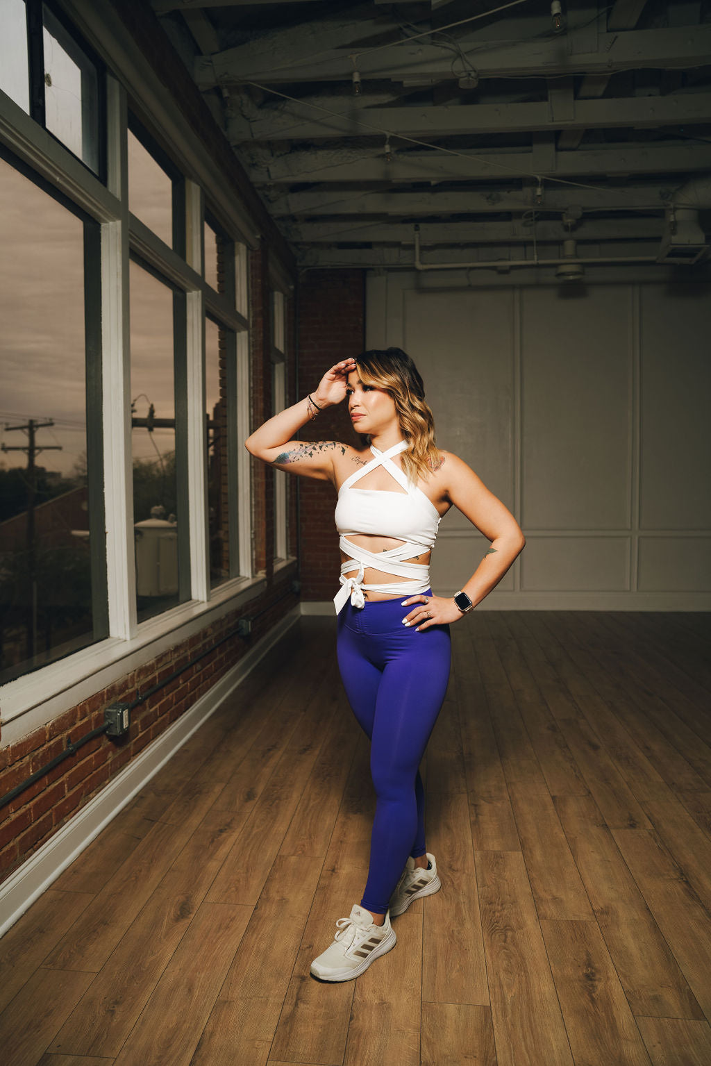 Tie Around Sports Bra