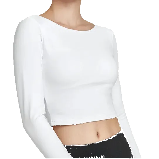 Mesh Criss Cross Long Sleeve