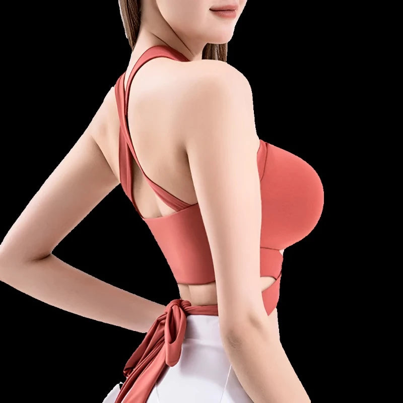 Tie Around Sports Bra