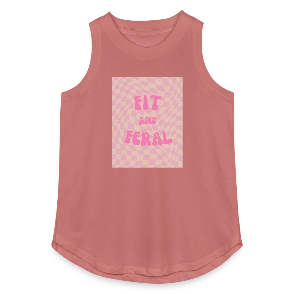 ByCATletix™ Fit and Feral Tank - mauve
