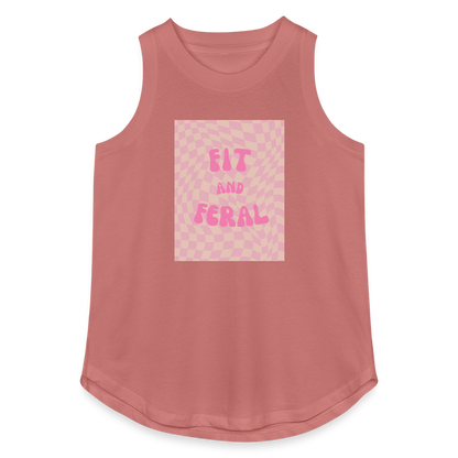 ByCATletix™ Fit and Feral Tank - mauve