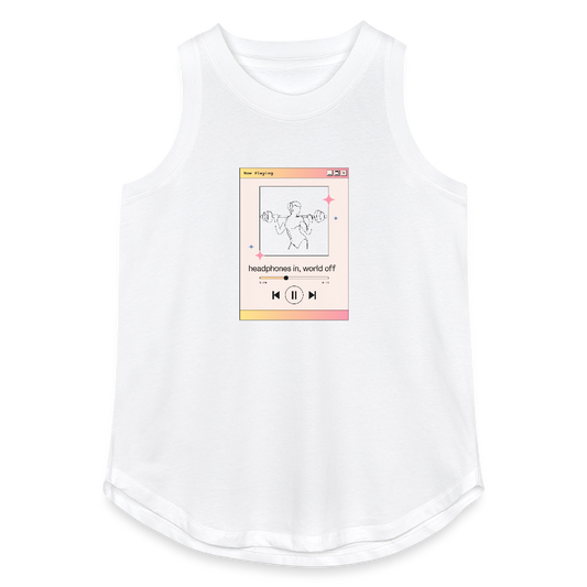 By CATletix™ Headphones in Tank - white