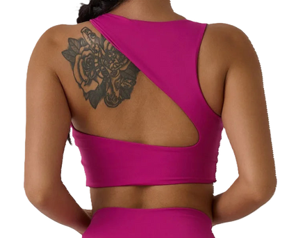 Cutout Back Sports Bra