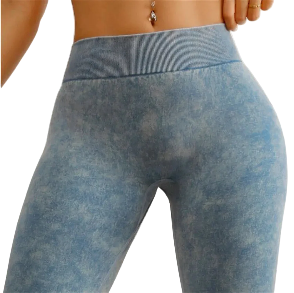 Tye Dye V-Cut Leggings