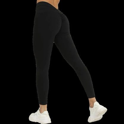 V Scrunch Yoga Pants