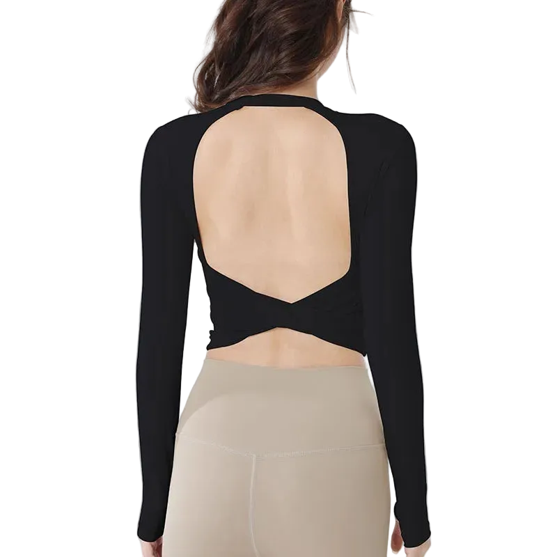 Open Back Long Sleeve