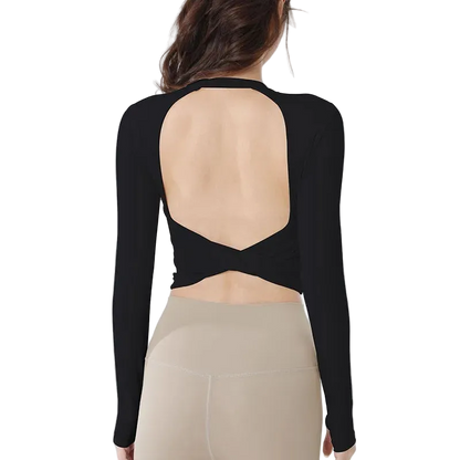Open Back Long Sleeve