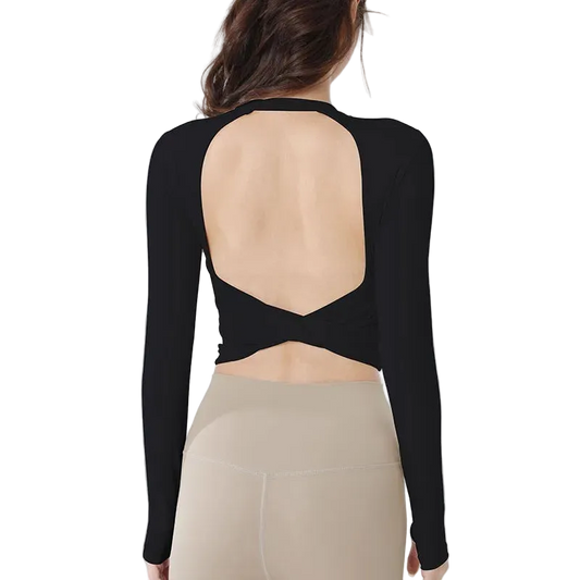 Open Back Long Sleeve