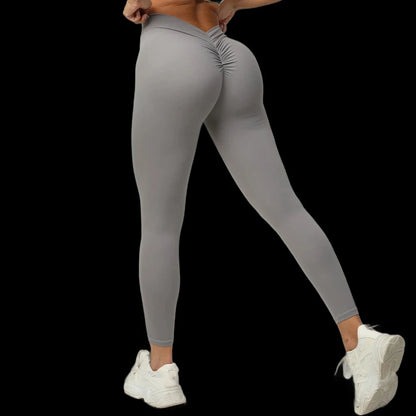 V Scrunch Yoga Pants