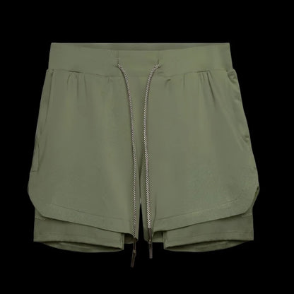 Men's Layered Shorts