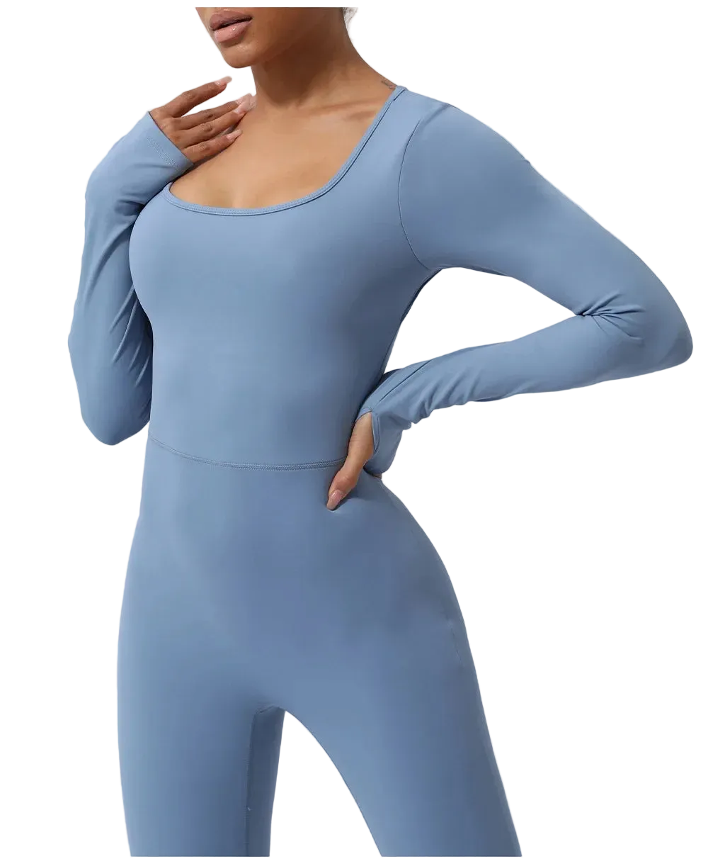 Cut Out Back Jumpsuit