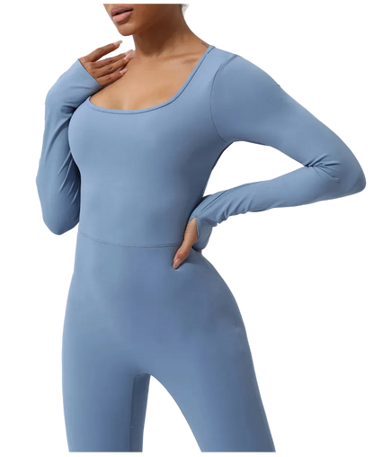 Cut Out Back Jumpsuit