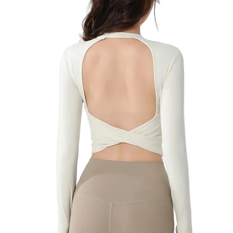 Open Back Long Sleeve