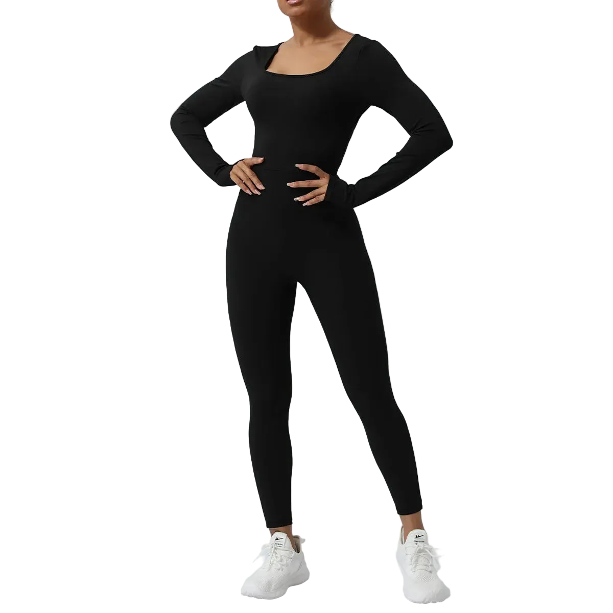 Cut Out Back Jumpsuit