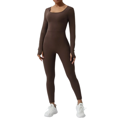 Cut Out Back Jumpsuit