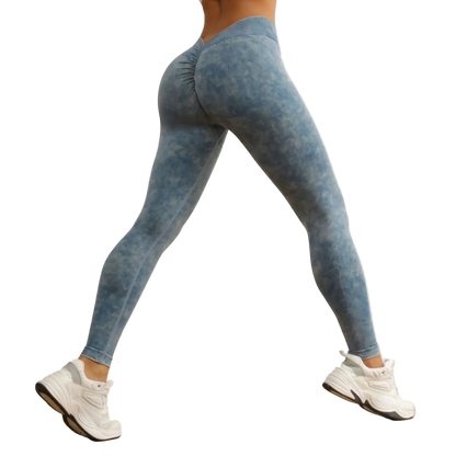 Tye Dye V-Cut Leggings