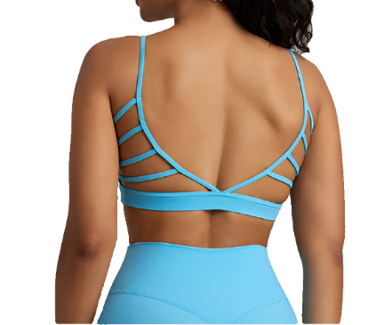 V Back Sports Bra