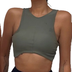 High Neck Sports Bra