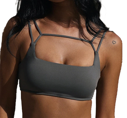 Square Cut Out Sports Bra