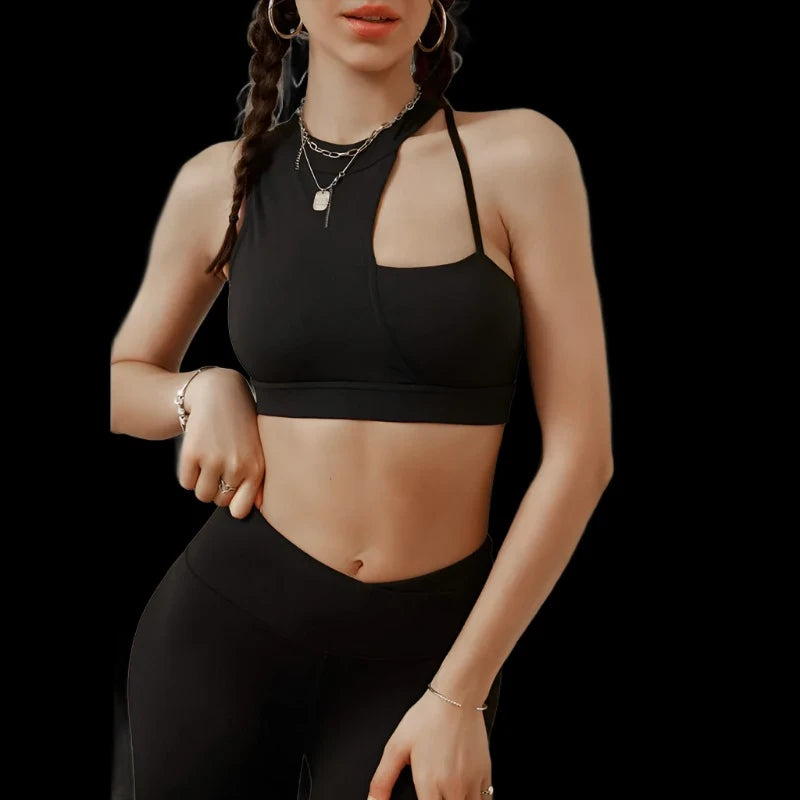 Asymmetrical Shoulder Sports Bra