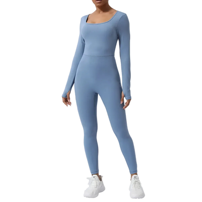 Cut Out Back Jumpsuit