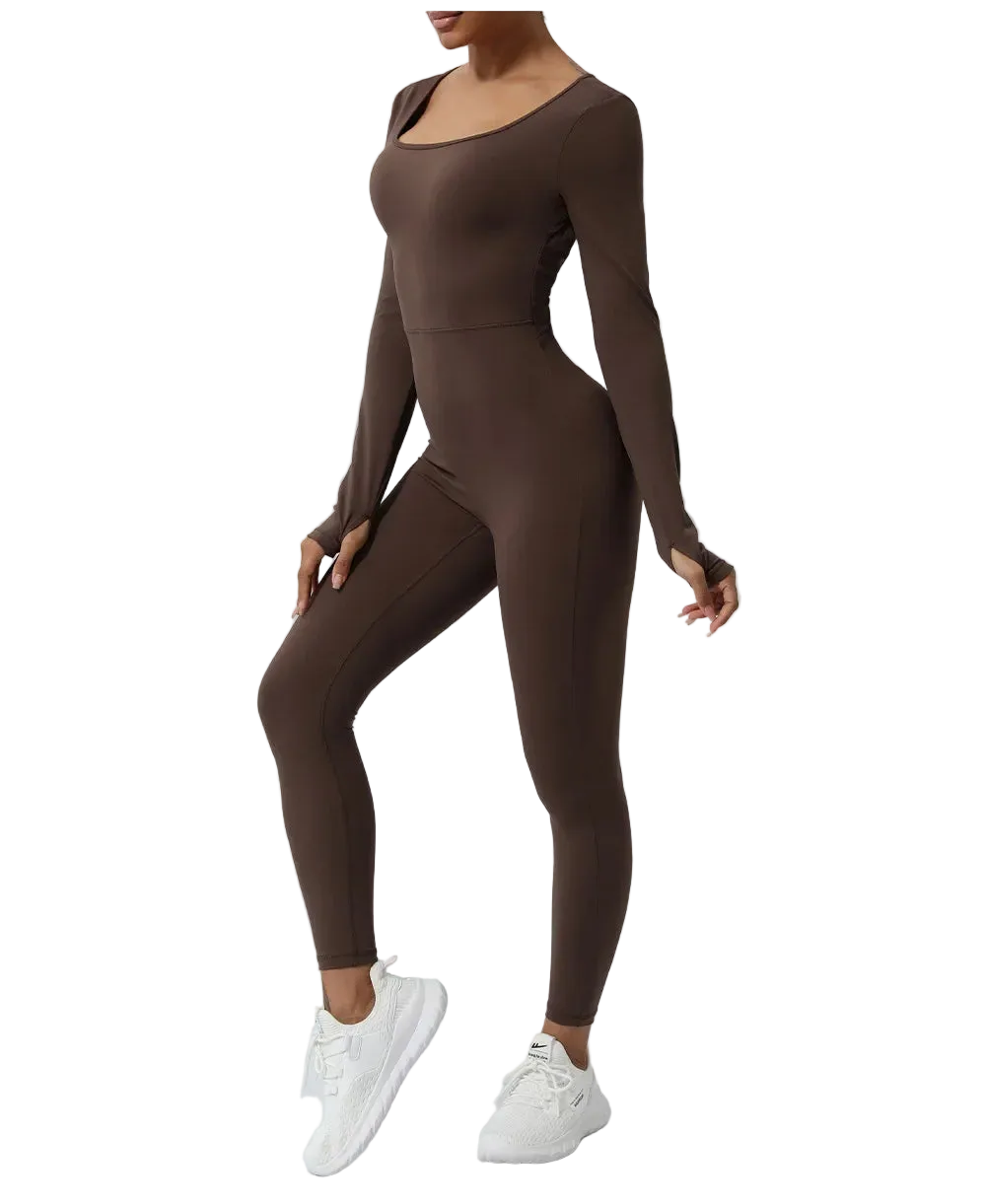 Cut Out Back Jumpsuit