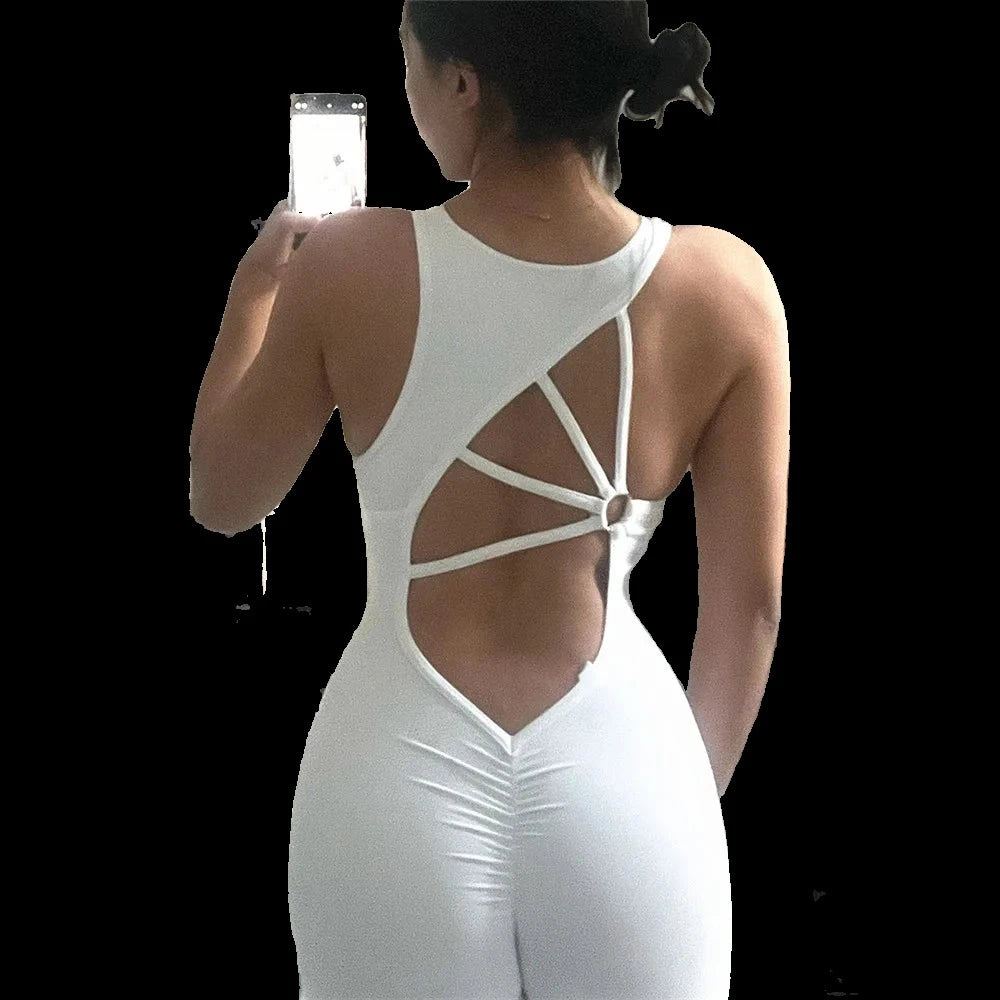 Open Back Jumpsuit