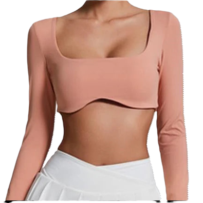 Long Sleeve Sports Bra