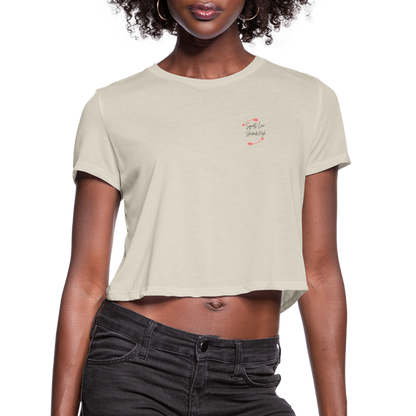 CATletix High Standards Crop Tee - dust