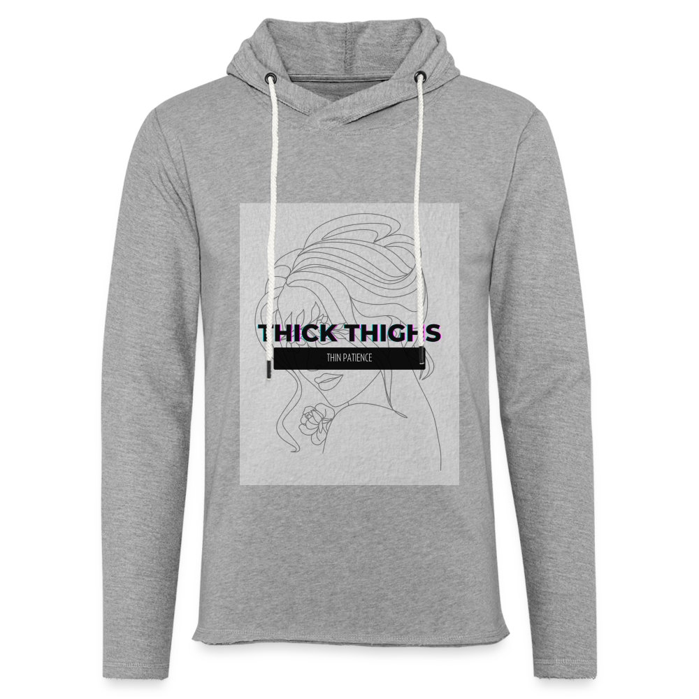 CATletix Thick Thighs Hoodie - heather gray