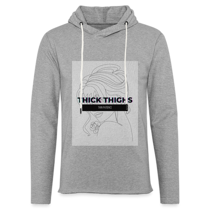 CATletix Thick Thighs Hoodie - heather gray