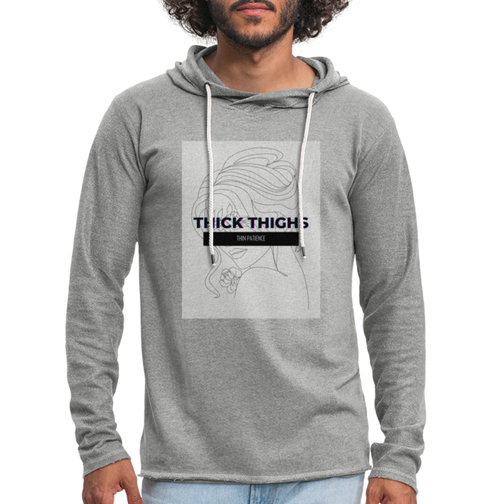 CATletix Thick Thighs Hoodie - heather gray