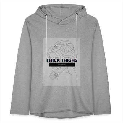 CATletix Thick Thighs Hoodie - heather gray