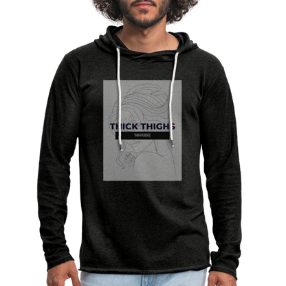 CATletix Thick Thighs Hoodie - charcoal grey