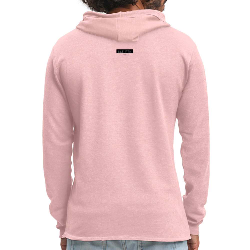 CATletix Thick Thighs Hoodie - cream heather pink