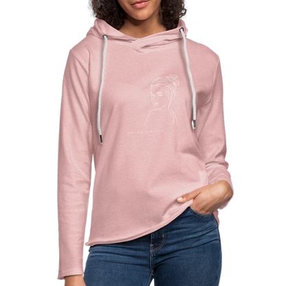 CATletix Resting Gym Face Hoodie - cream heather pink