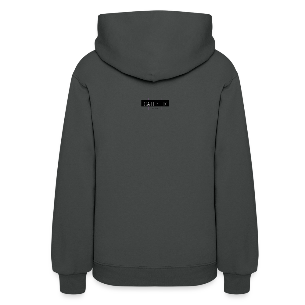 CATletix Running From Your Problems Hoodie - asphalt