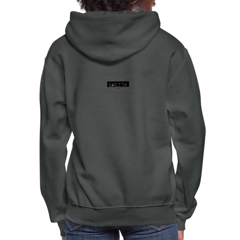 CATletix Running From Your Problems Hoodie - asphalt