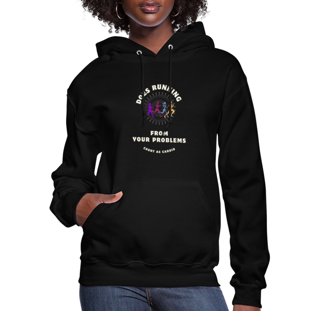 CATletix Running From Your Problems Hoodie - black