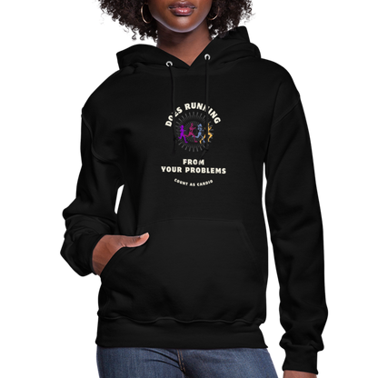 CATletix Running From Your Problems Hoodie - black