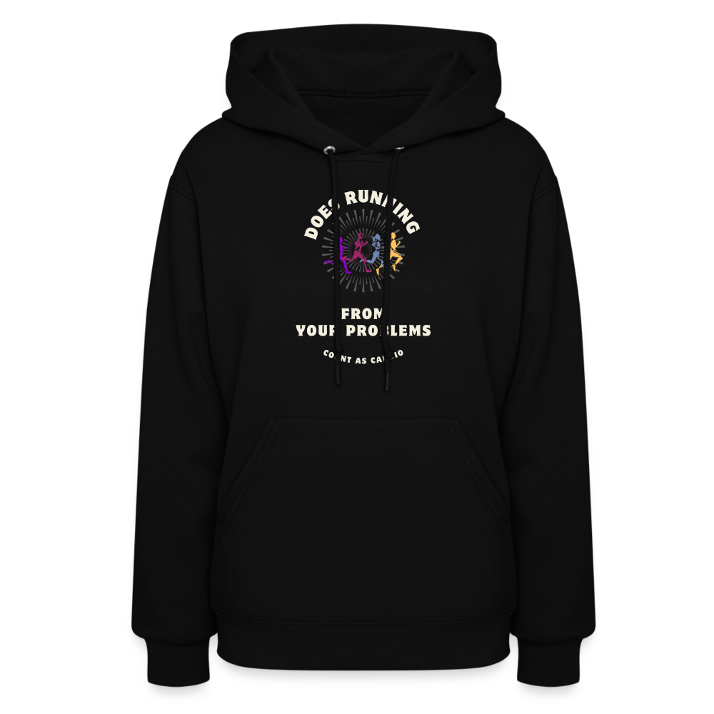 CATletix Running From Your Problems Hoodie - black