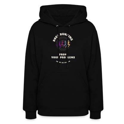 CATletix Running From Your Problems Hoodie - black