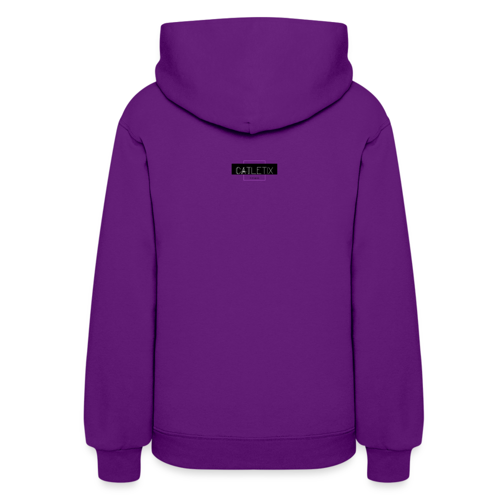 CATletix Running From Your Problems Hoodie - purple