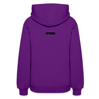 CATletix Running From Your Problems Hoodie - purple