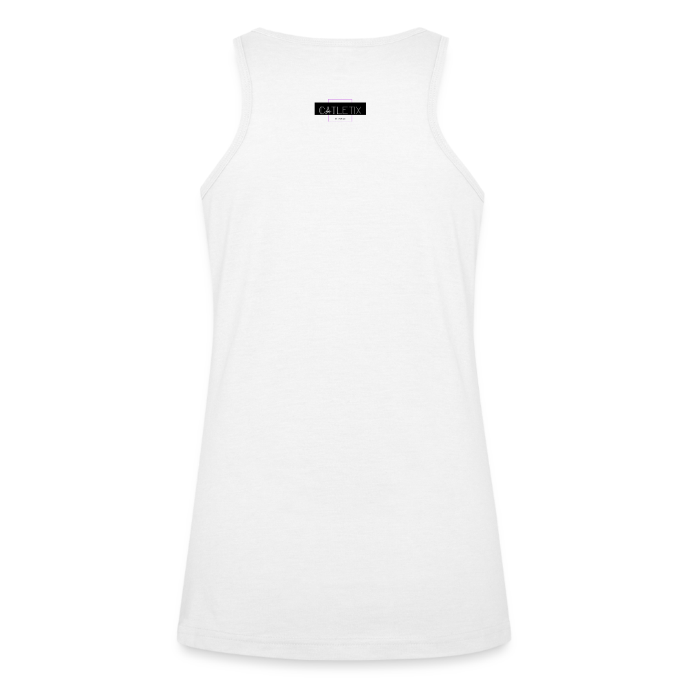 American Apparel Women’s Racerneck Tank - white