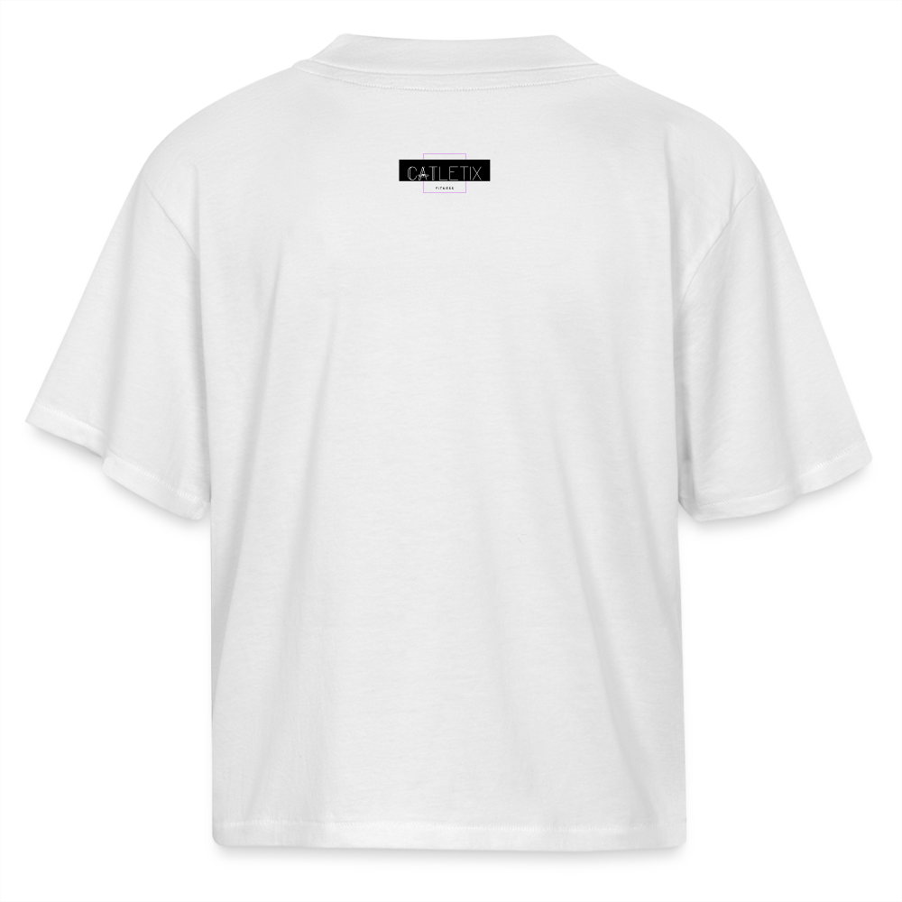 CATletix More Chances Boxy Tee - white