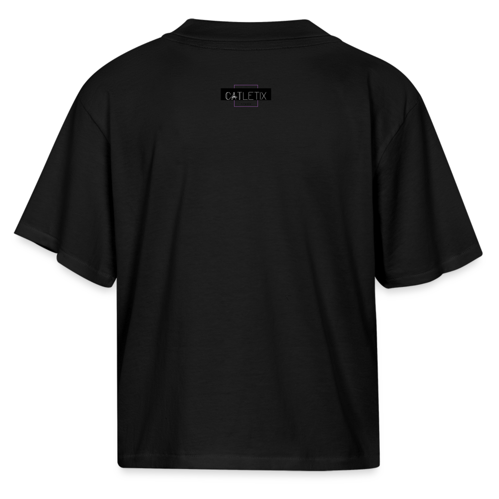 CATletix More Chances Boxy Tee - black