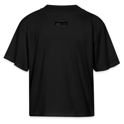 CATletix More Chances Boxy Tee - black