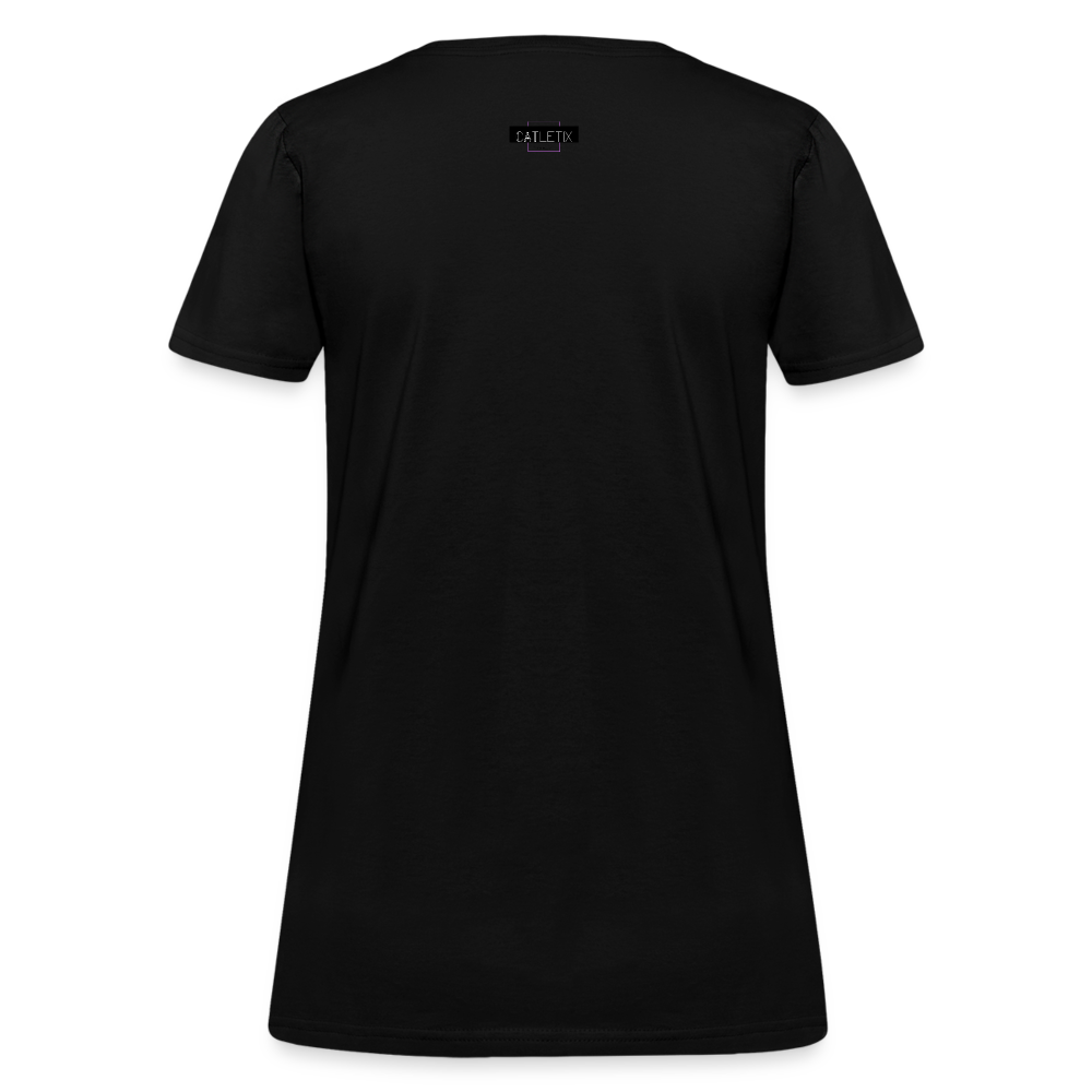 CATletix™ Cat Yoga Women's T-Shirt - black